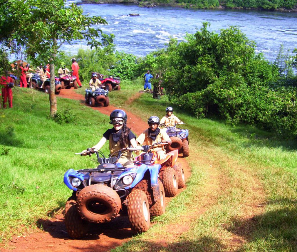 Quad biking