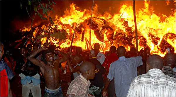 Kasubi tombs burnt in 2010 