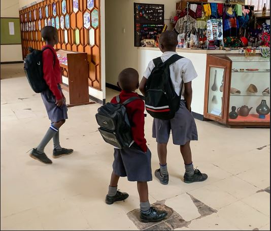Students visit Uganda museum
