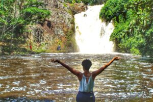 Sezibwa falls - cultural historic site in Uganda