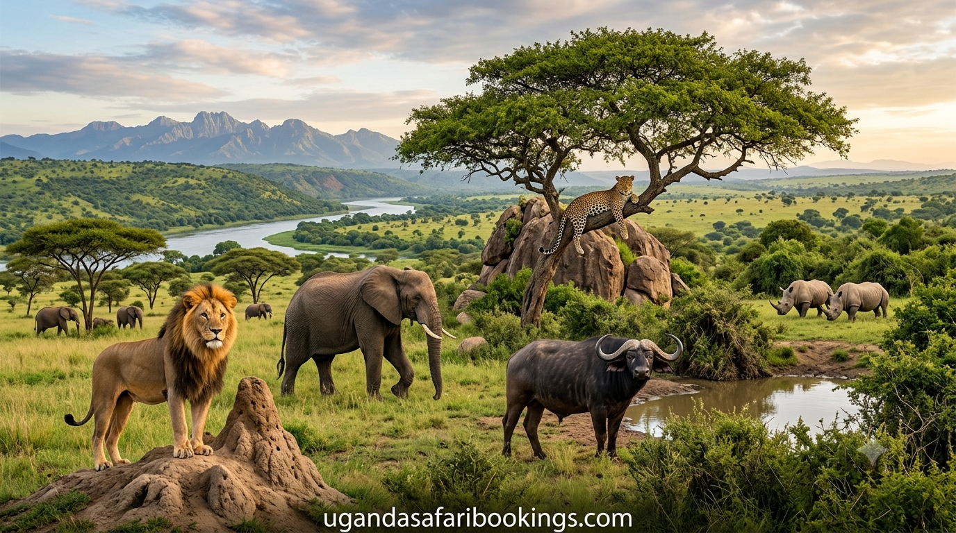 Big Five Uganda safaris