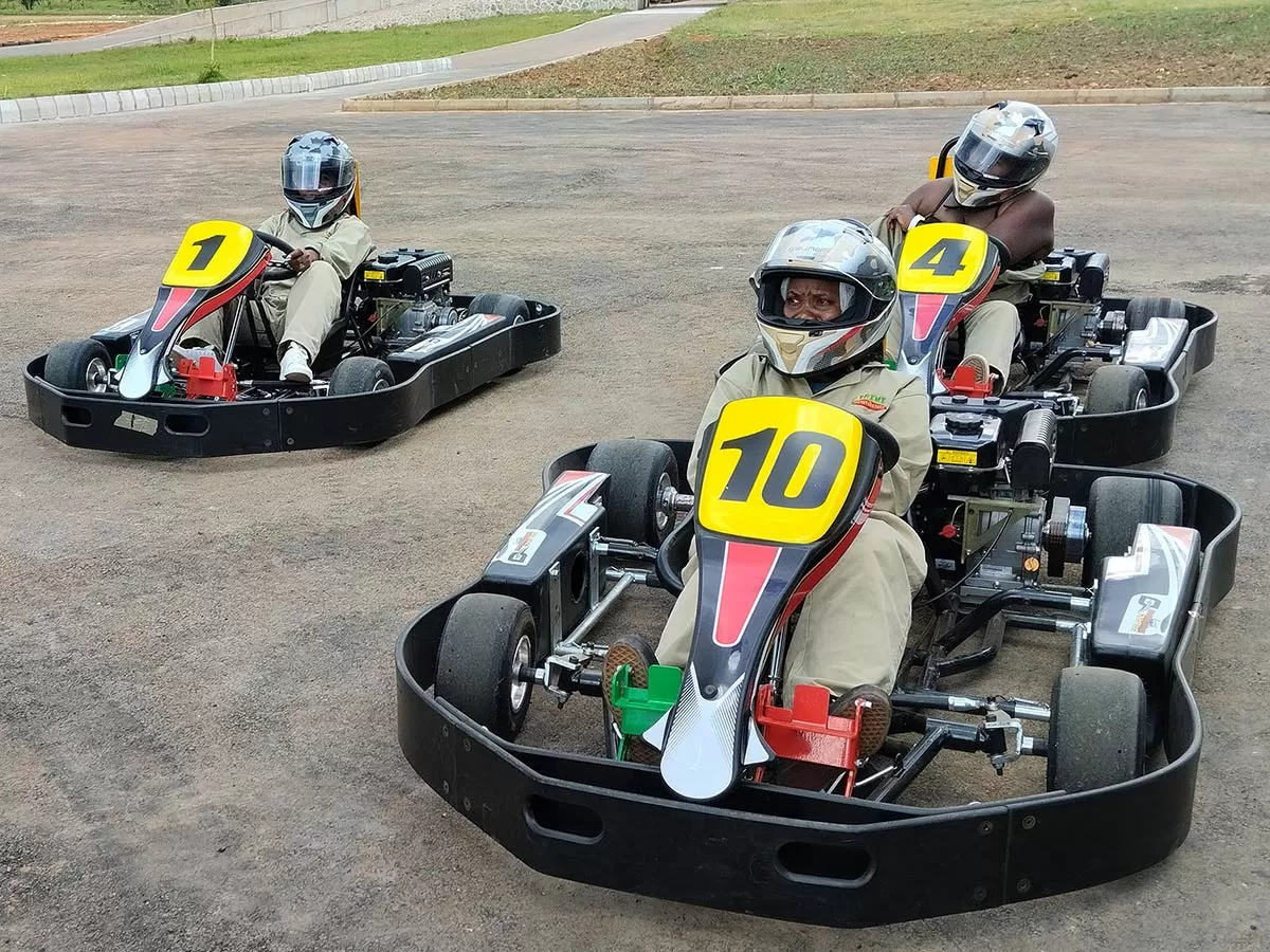 go-karting in Uganda