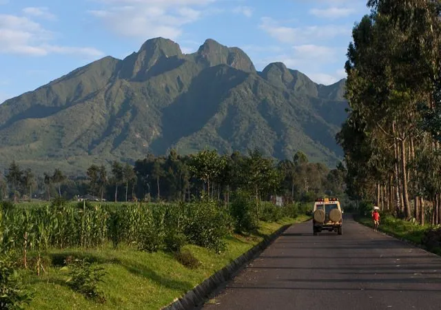 Getting to Volcano park Rwanda