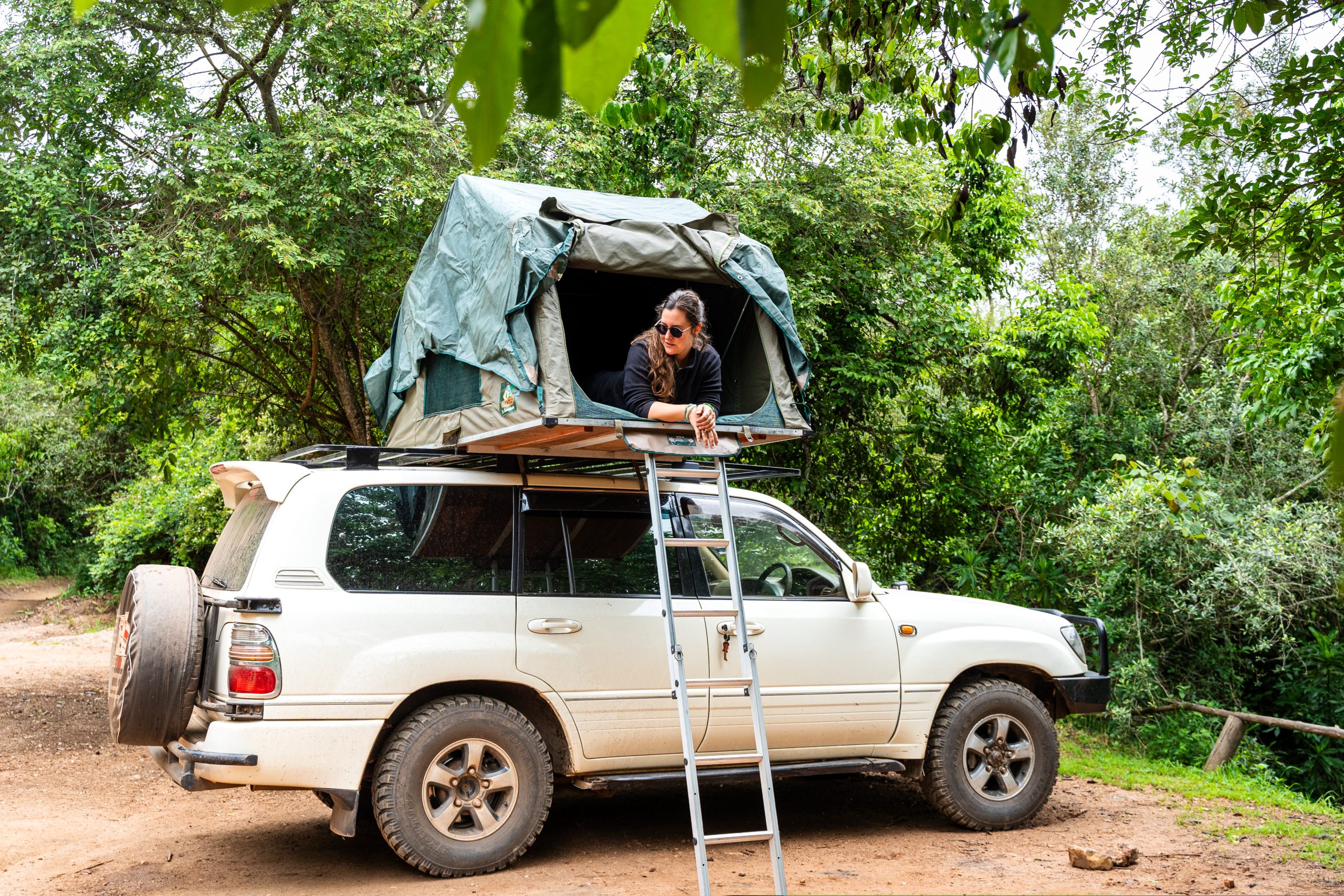 Rooftop tent land cruiser rentals