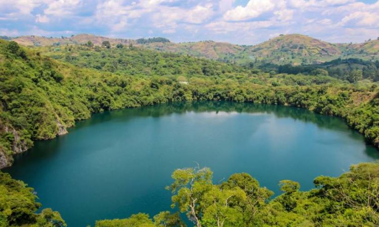 Explsion crater lakes